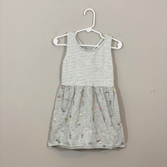 Gymboree Other - 🔴 5 for $25 Grey Striped Summer Tank Dress